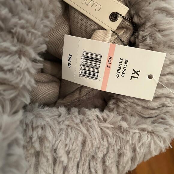 Coquette Cozy Comfy Grandma Core Cupid blush cowl neck ladies top Size XL - Picture 4 of 6